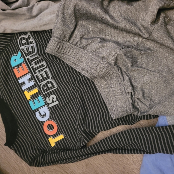 Blue Button Down Kids Shirt - Picture 3 of 5